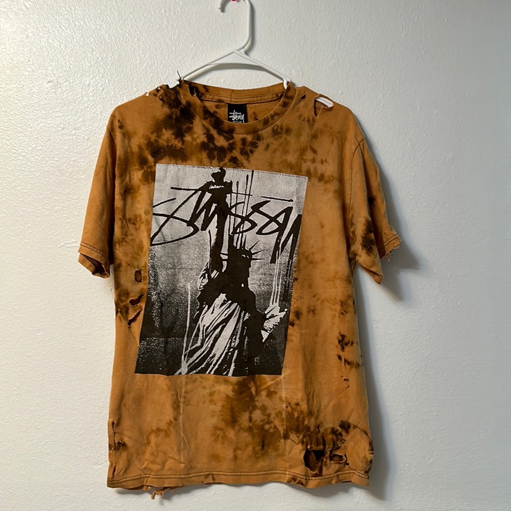 Stussy tie dye custom